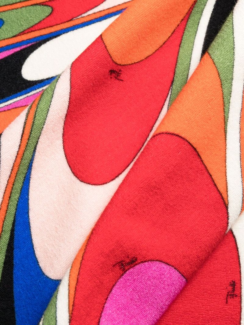 Multicolour Onde Goccia Print Shift Dress