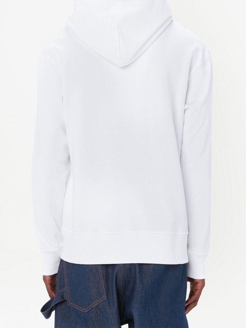 White Bad Apple Cotton Hoodie