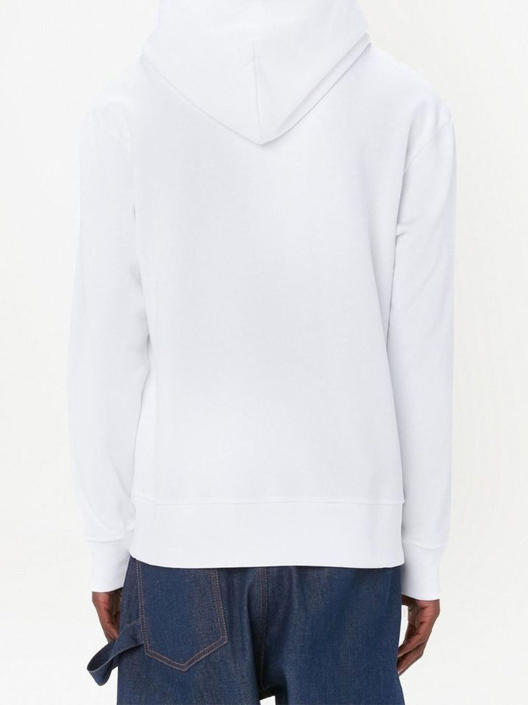 White Bad Apple Cotton Hoodie