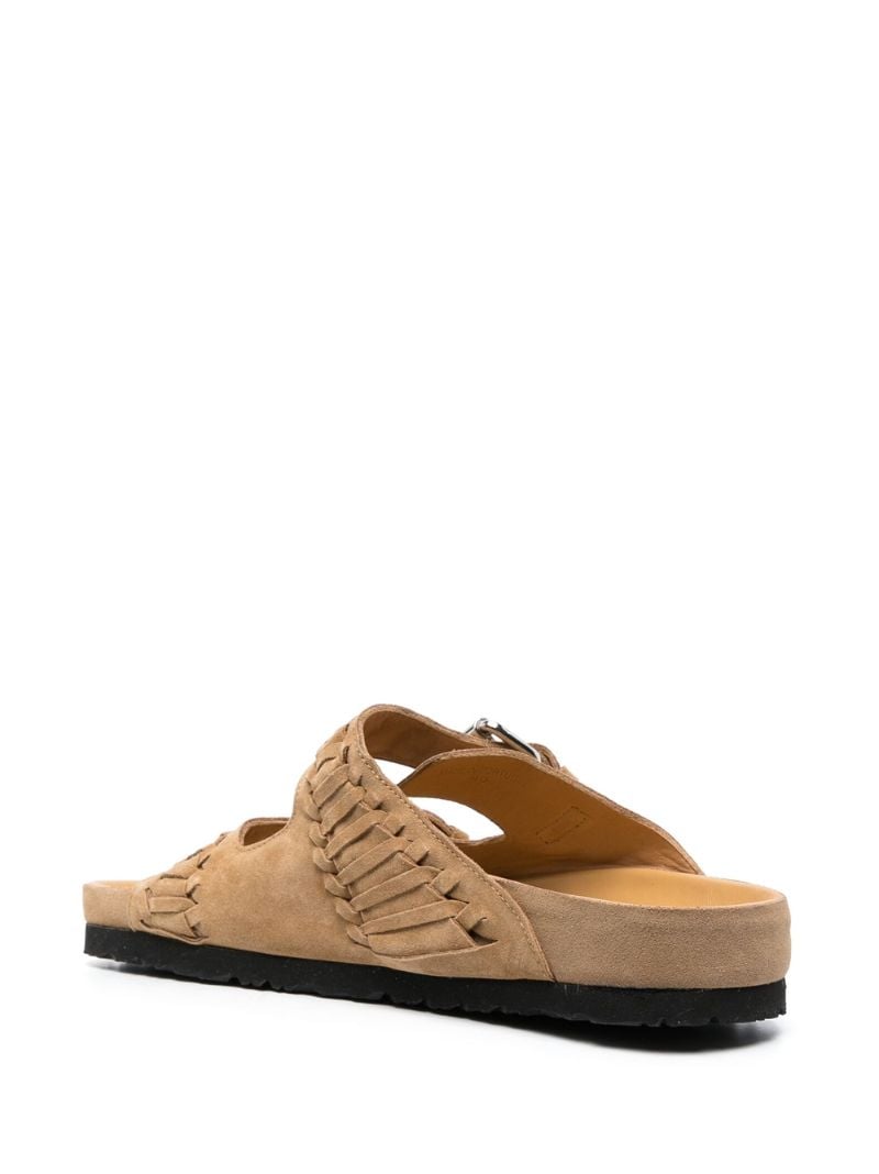 Brown Lennyo Suede Sandals