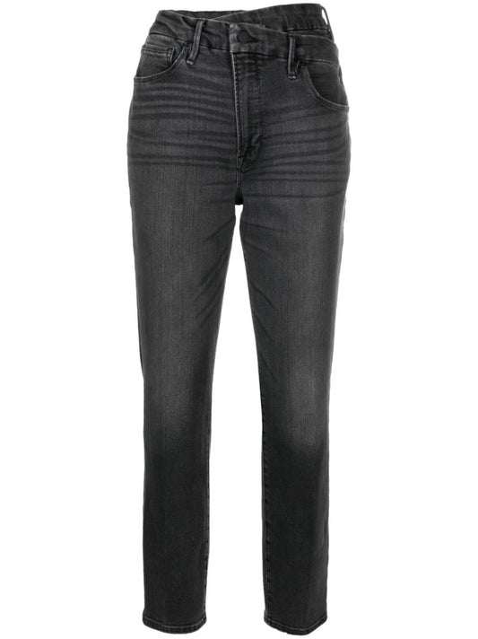 Black Good Classic Straight Leg Jeans
