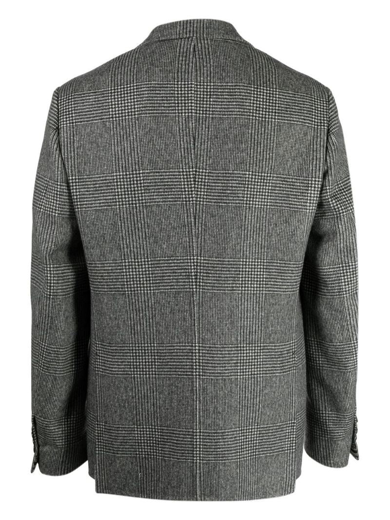 Grey Prince of Wales Check Blazer