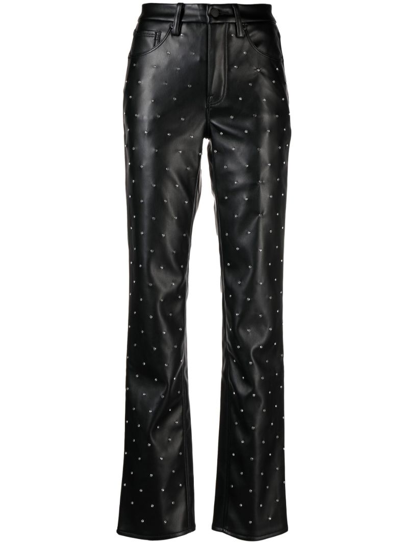 Black Good Icon Crystal-embellished Trousers