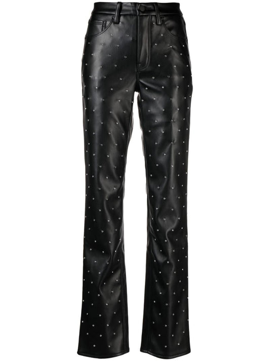 Black Good Icon Crystal-embellished Trousers