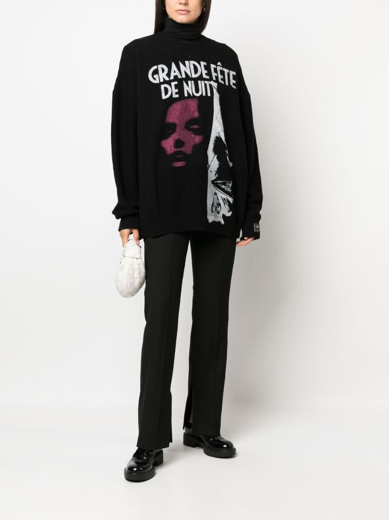 Black Grande FÃ_x0083_Âªtes De Nuit Sweater