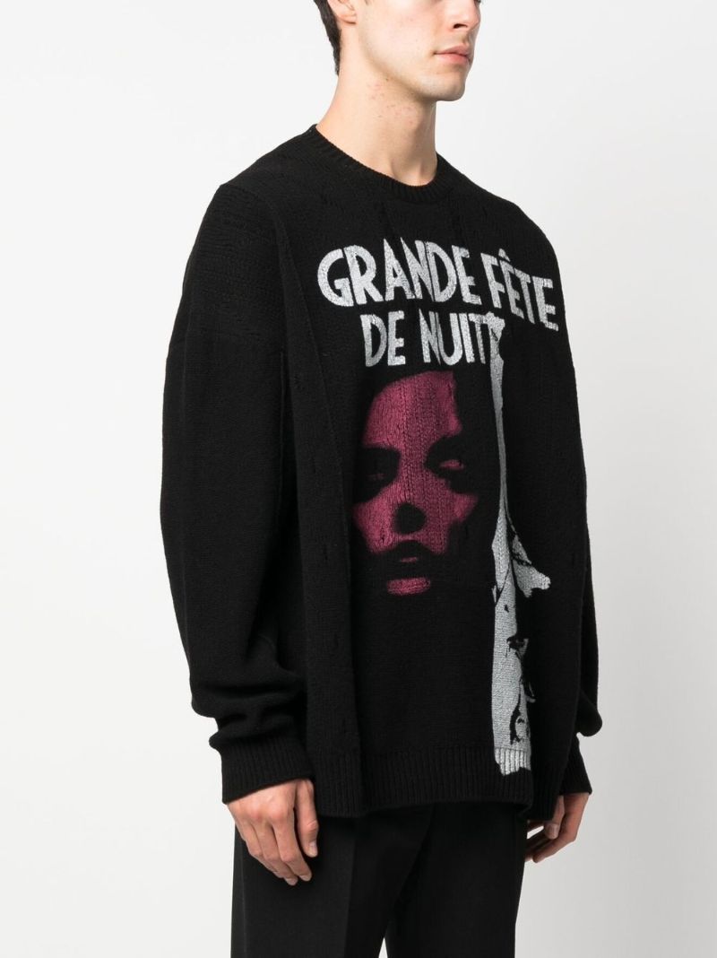 Black Grande FÃ_x0083_Âªtes De Nuit Sweater