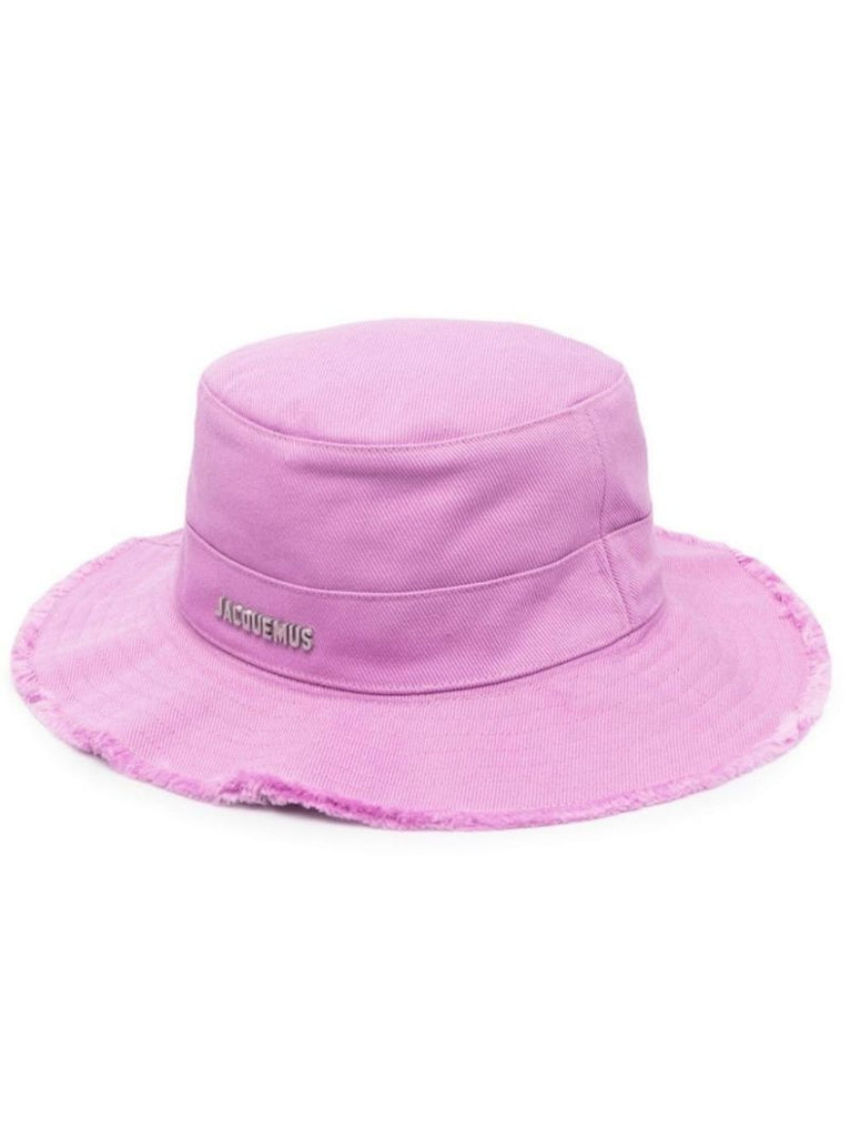 Pink Le Bob Artichaut Frayed Cotton Bucket