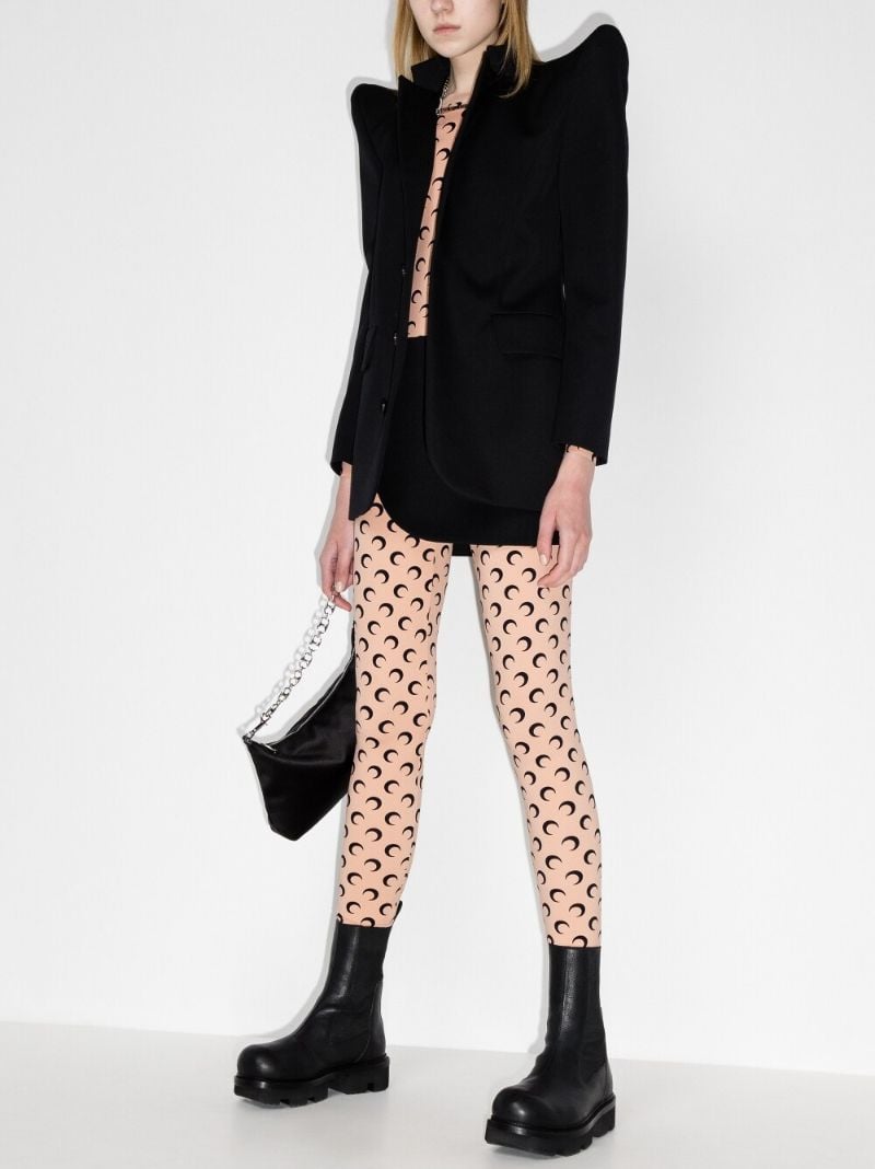Crescent Moon Print Jumpsuit
