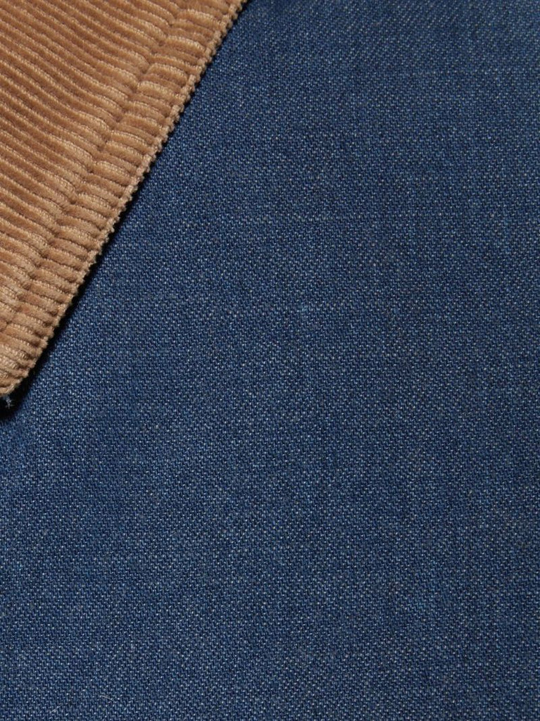 Blue Longline Denim Jacket