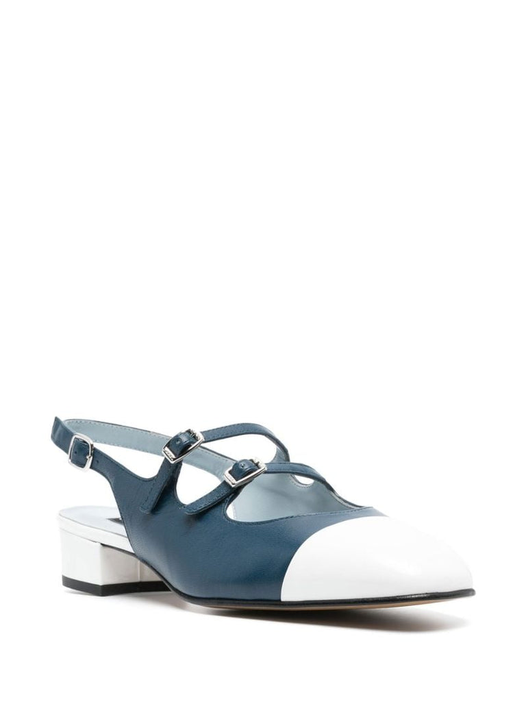 Two-tone Mary-jane Shoes