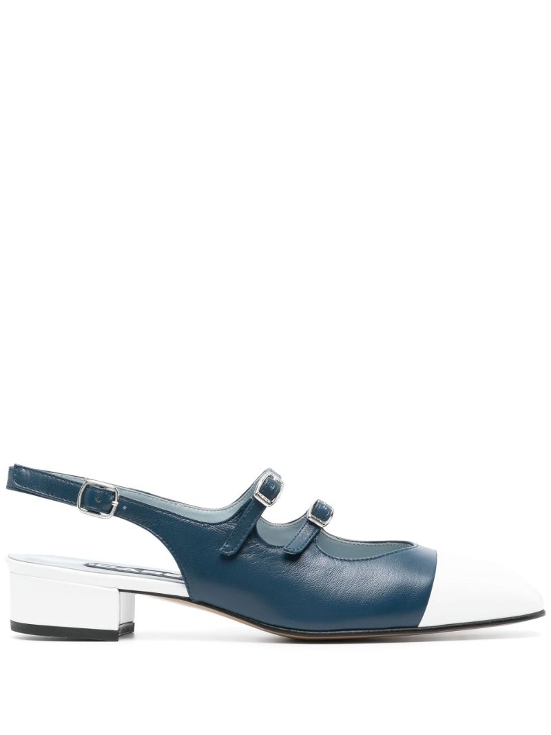 Two-tone Mary-jane Shoes