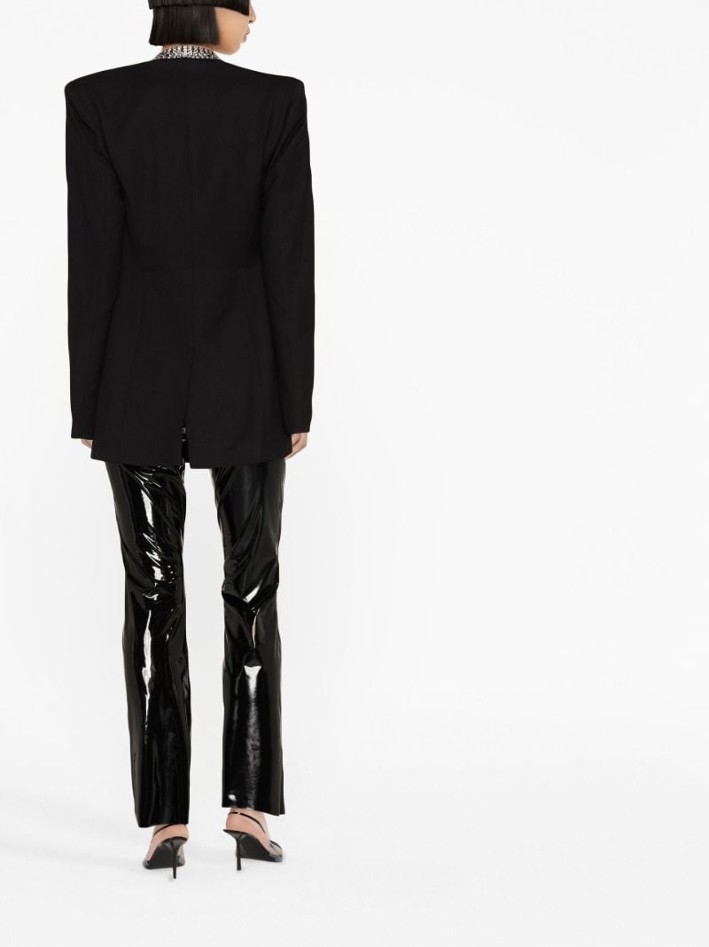 Black Elvis Crystal Blazer