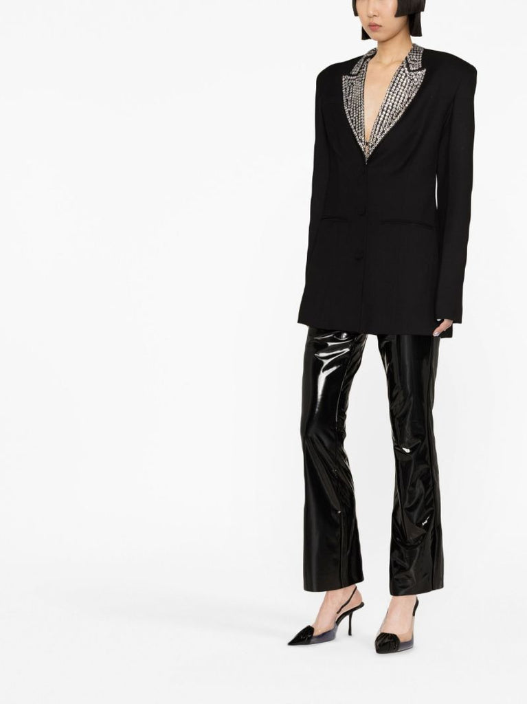 Black Elvis Crystal Blazer