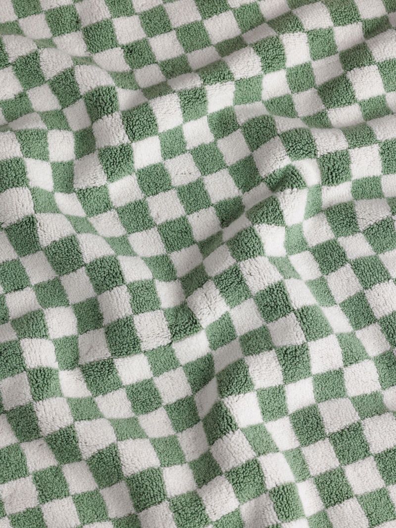 Green Beppu Organic Cotton Bath Mat