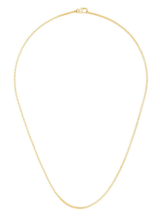 22k Yellow Gold Solo Loop-in-loop Chain Necklace