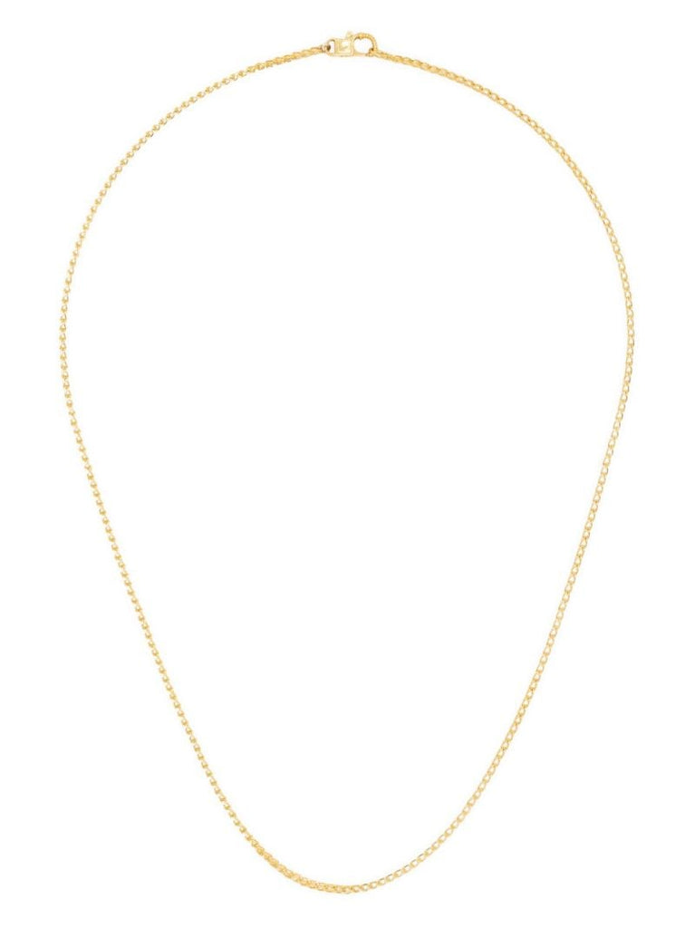 22k Yellow Gold Solo Loop-in-loop Chain Necklace
