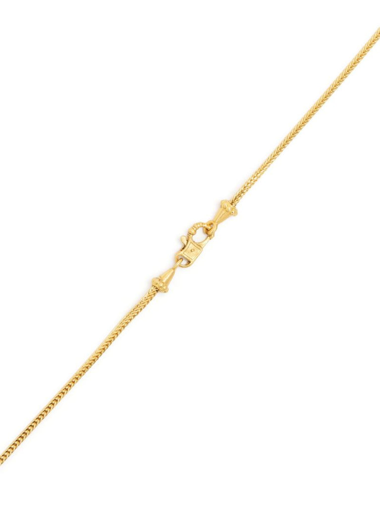 22k Yellow Gold Duo Loop-in-loop Chain Necklace