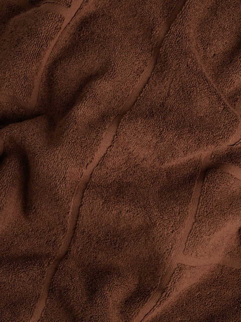 Brown Organic Cotton Towel Set