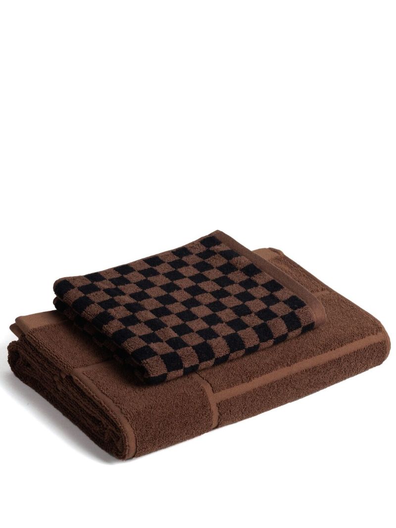 Brown Organic Cotton Towel Set