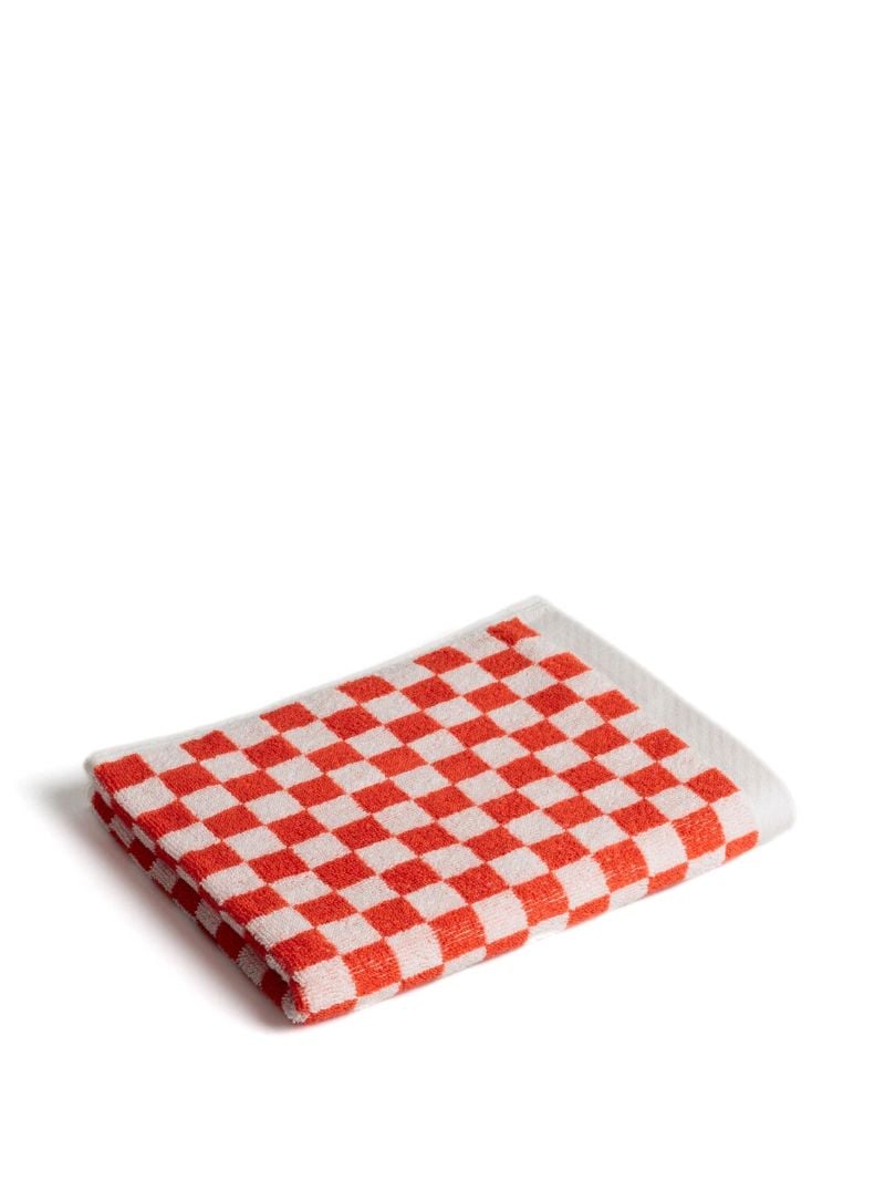 Orange Organic Cotton Towel Set