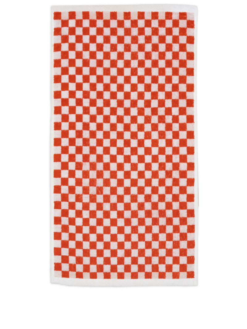 Orange Organic Cotton Towel Set