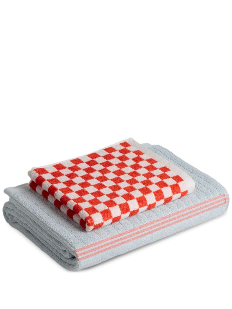 Orange Organic Cotton Towel Set