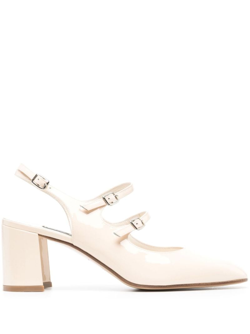 Cream Banana 70 Mary Jane Slingback Pumps