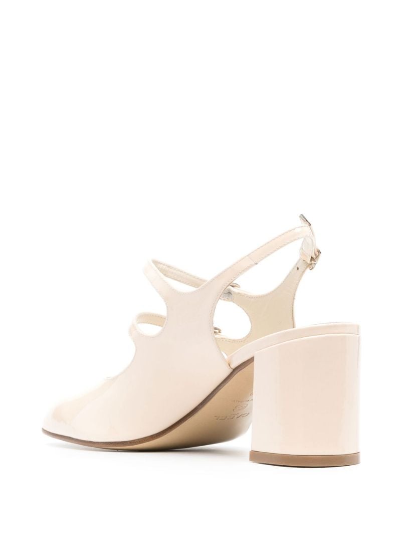 Cream Banana 70 Mary Jane Slingback Pumps