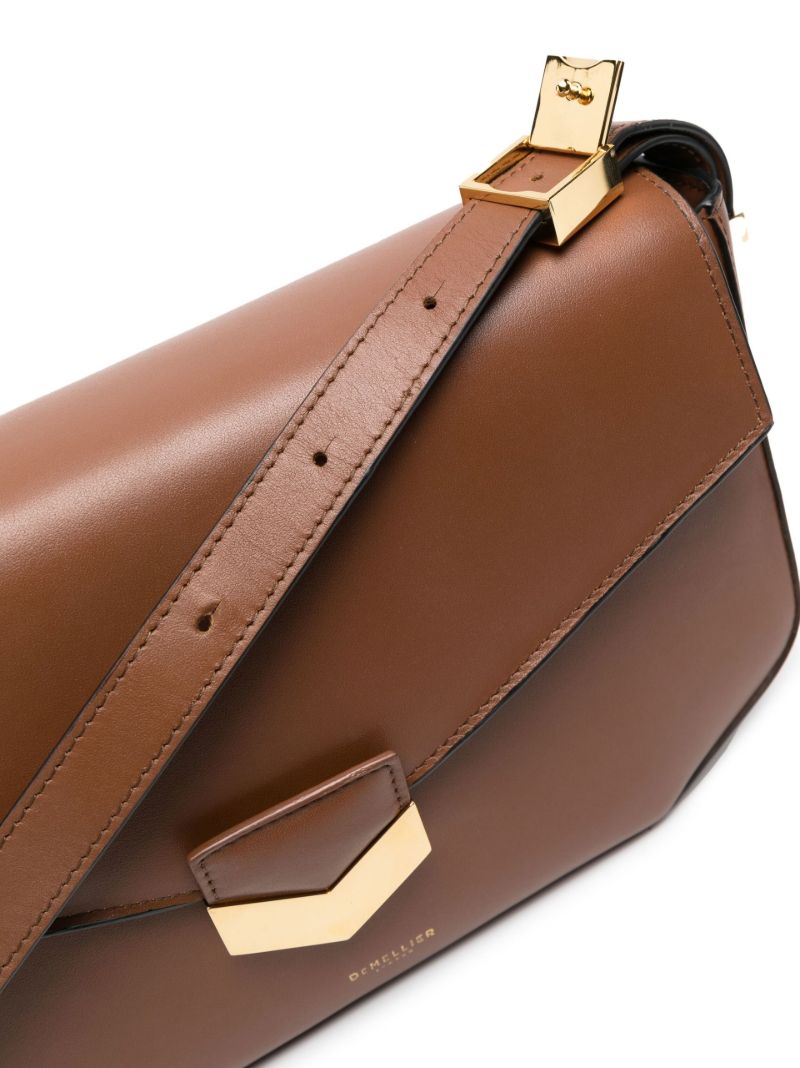 Brown London Leather Crossbody Bag
