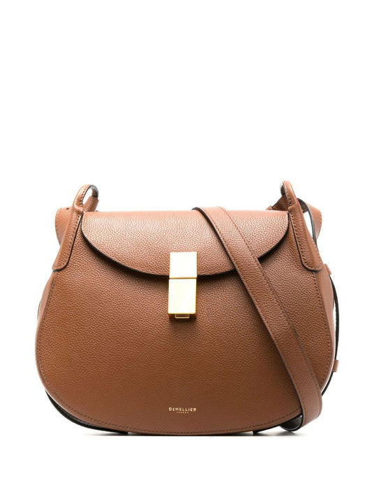 Brown Lausanne Leather Cross Body Bag