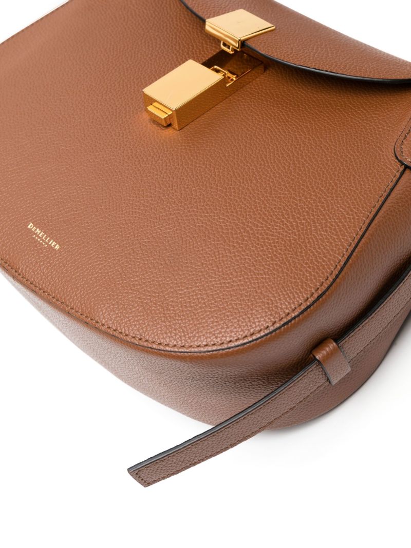 Brown Lausanne Leather Cross Body Bag