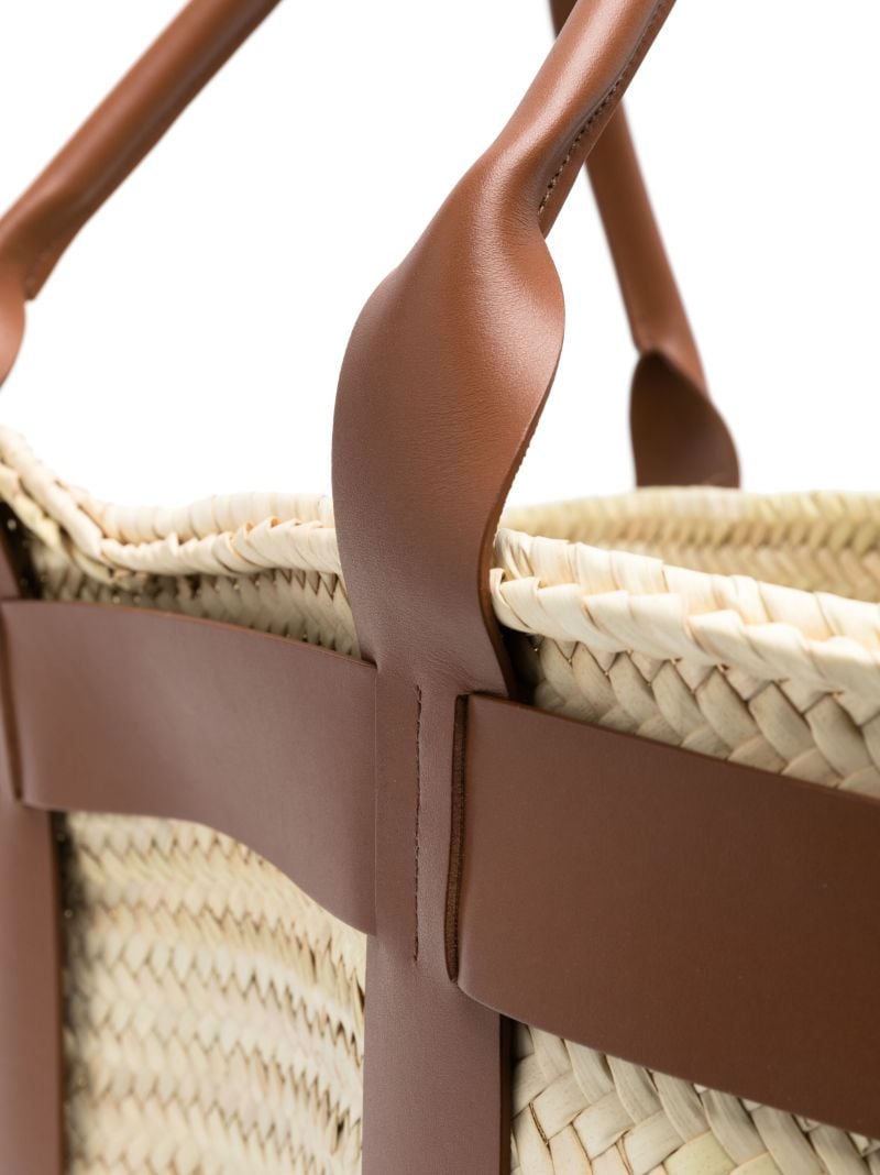 Neutral Santorini Maxi Raffia Tote Bag