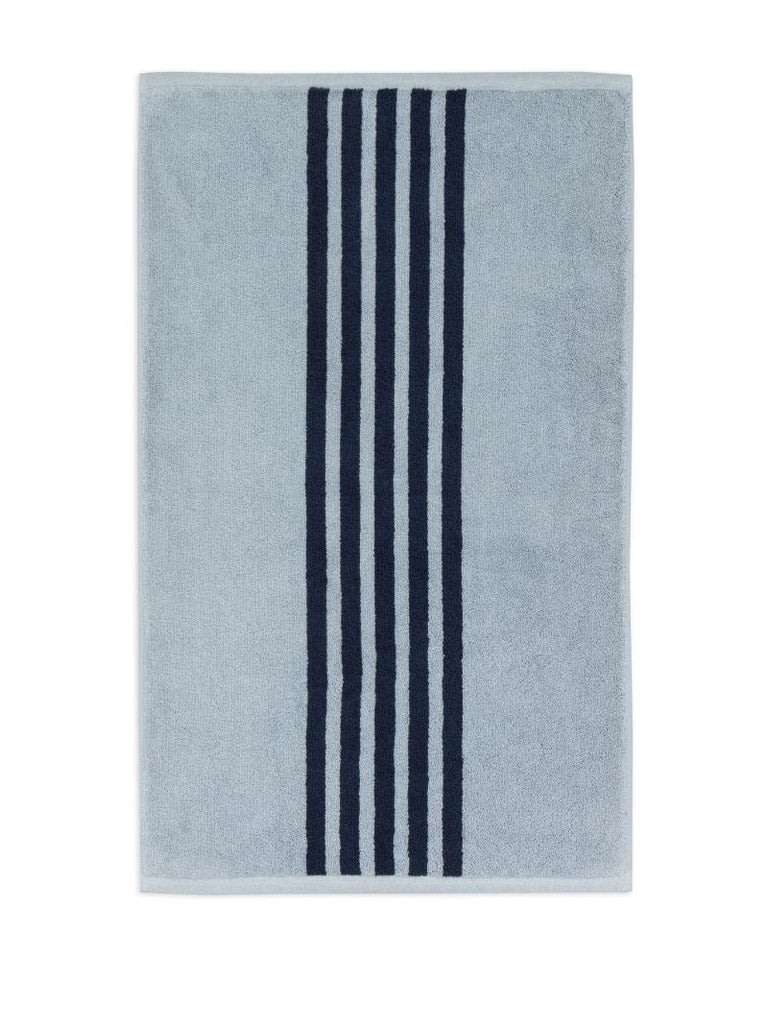Blue Striped Organic Cotton Towel Set