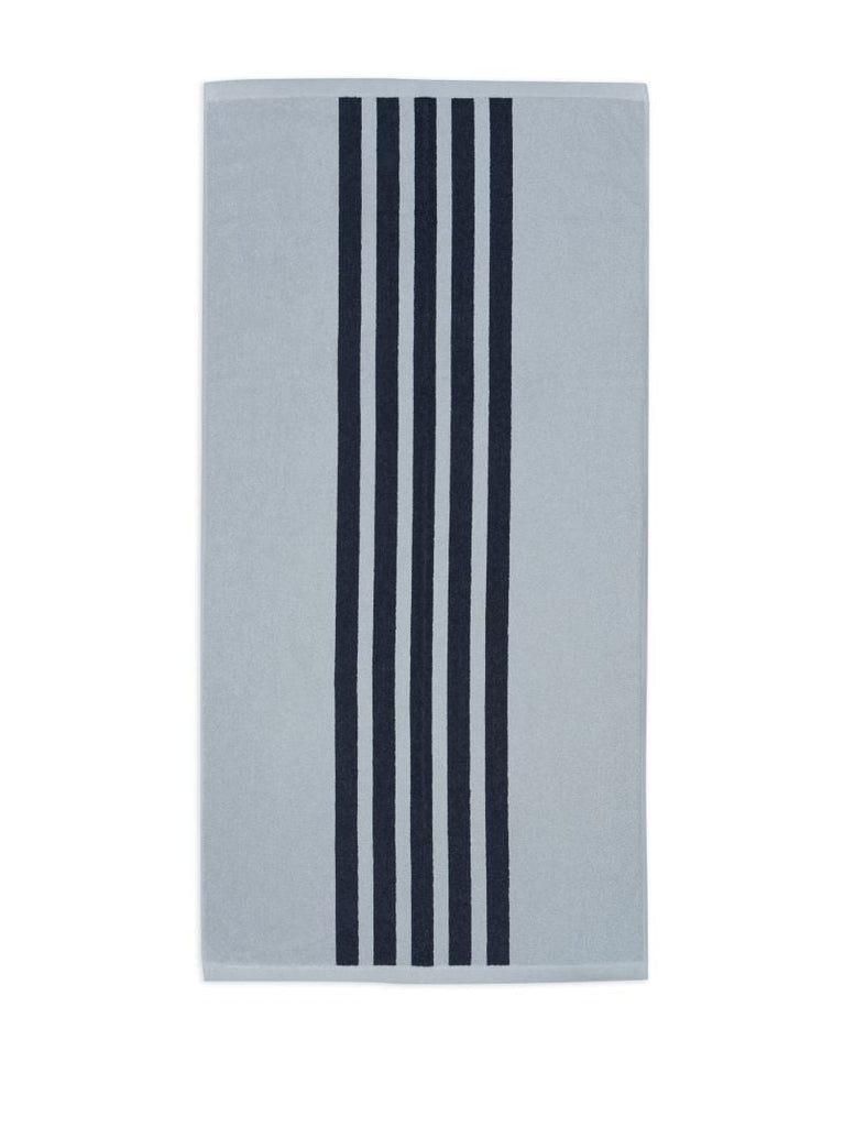 Blue Striped Organic Cotton Towel Set