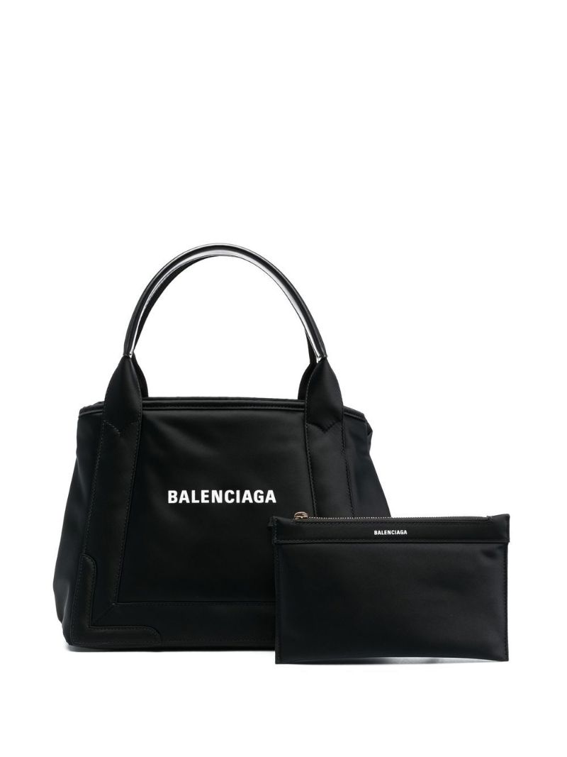 Black Small Cabas Tote Bag