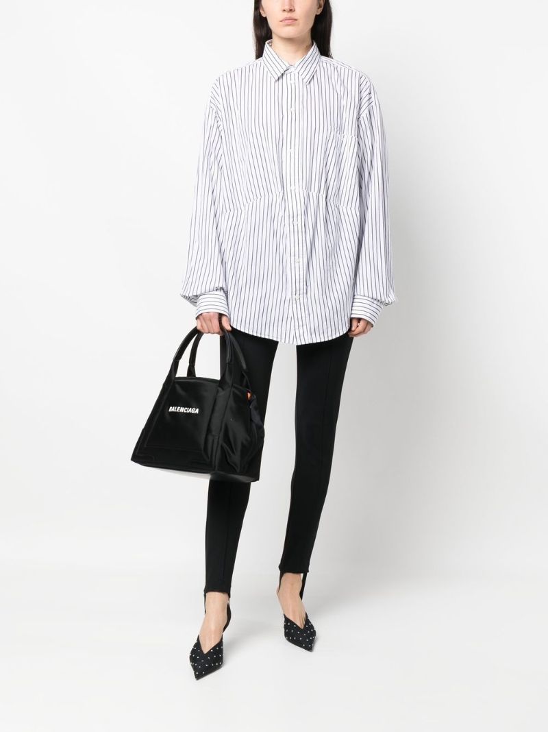Black Small Cabas Tote Bag