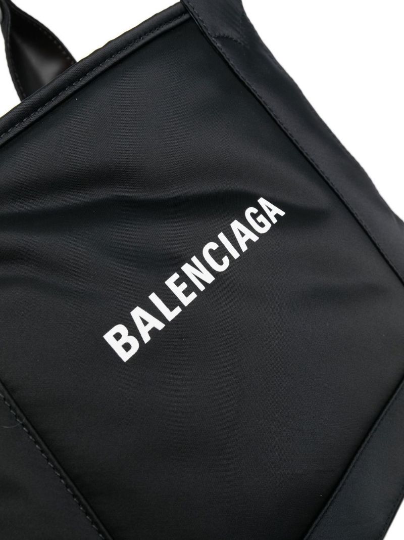 Black Small Cabas Tote Bag