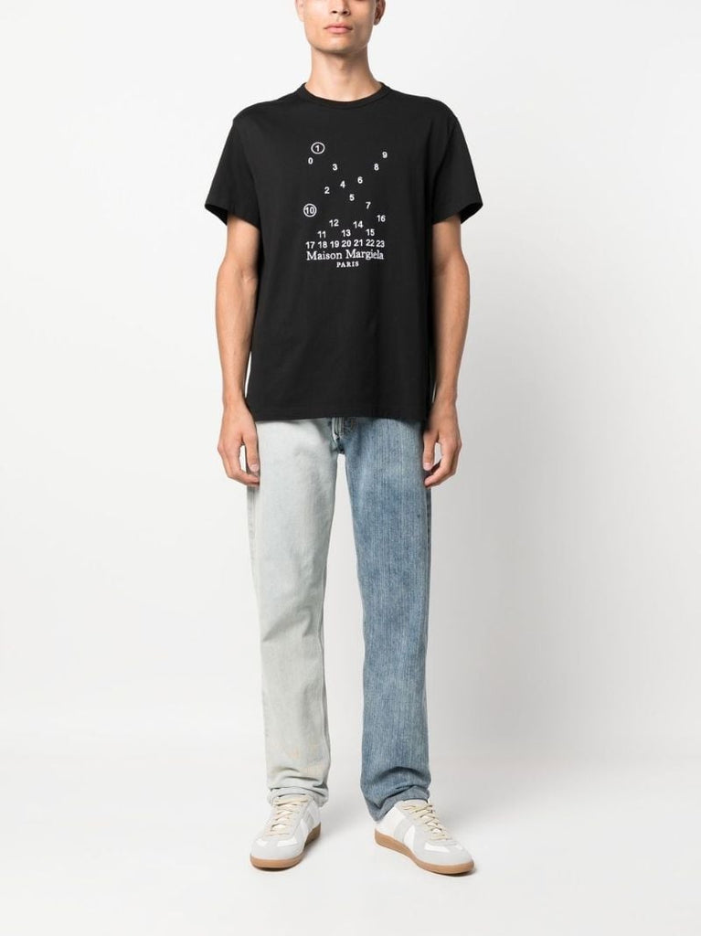 Black Logo Print Short Sleeve T-shirt