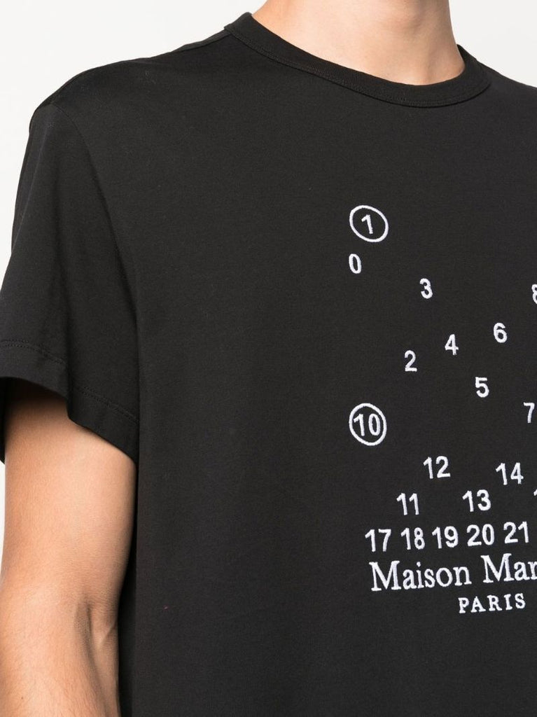 Black Logo Print Short Sleeve T-shirt