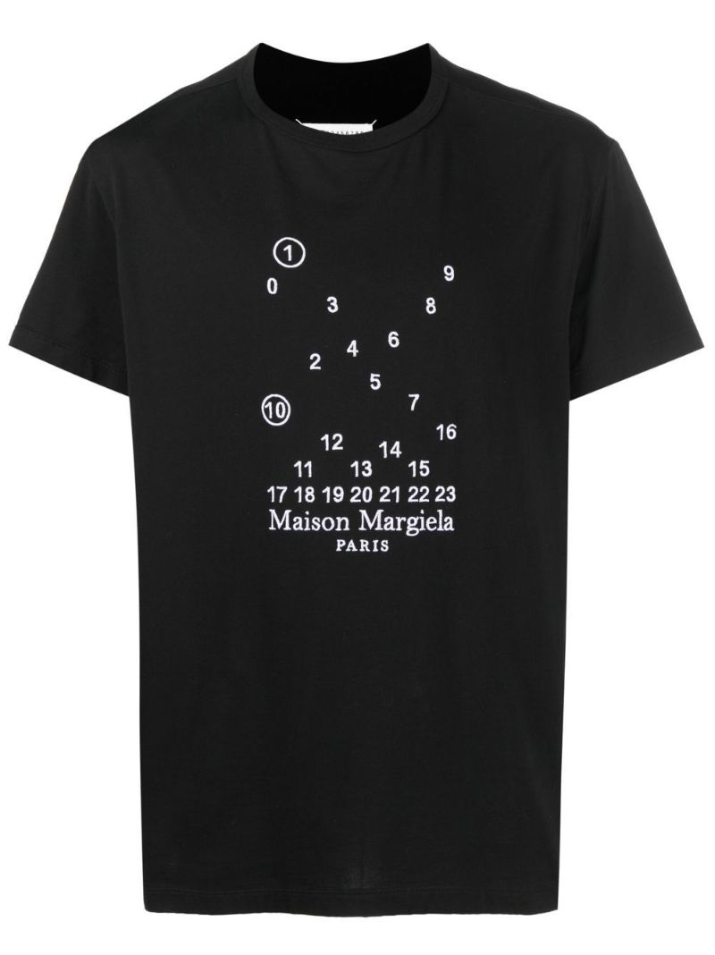 Black Logo Print Short Sleeve T-shirt
