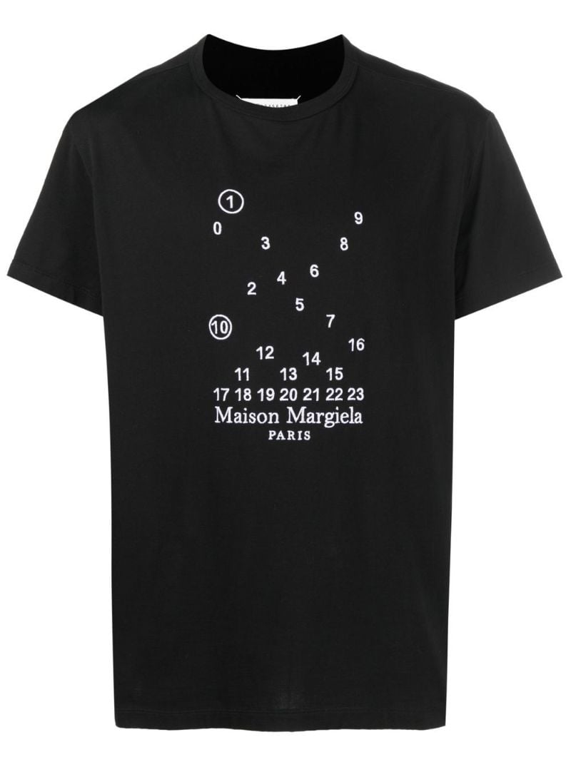 Black Logo Print Short Sleeve T-shirt