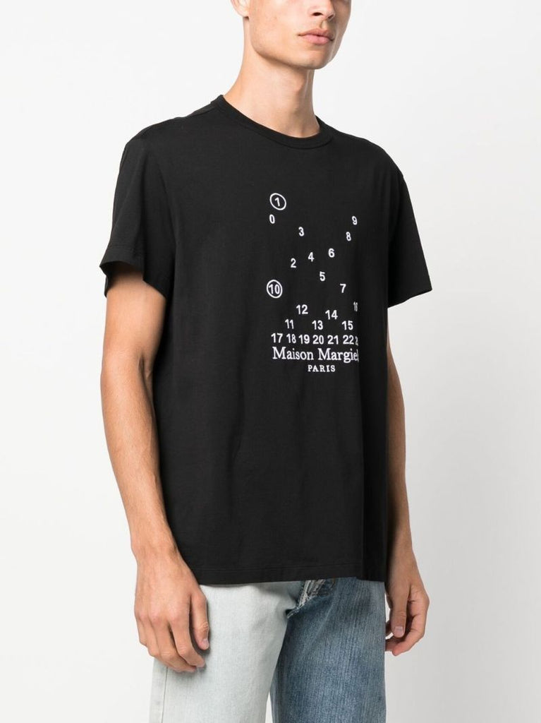 Black Logo Print Short Sleeve T-shirt