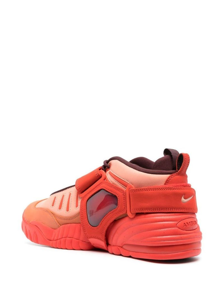 X Ambush Red Air Adjust Force Sneakers