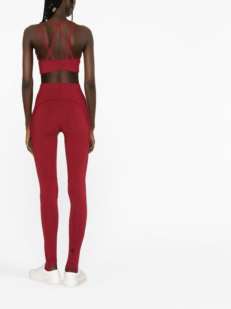 Red Truestrength Yoga Leggings