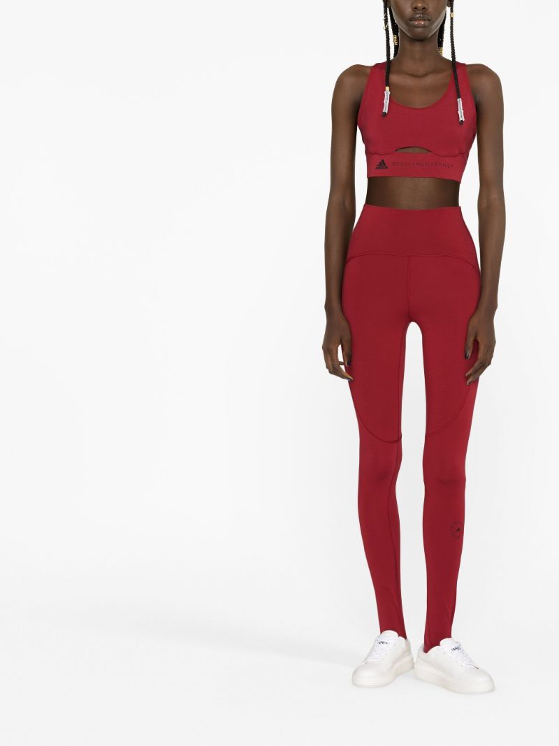 Red Truestrength Yoga Leggings
