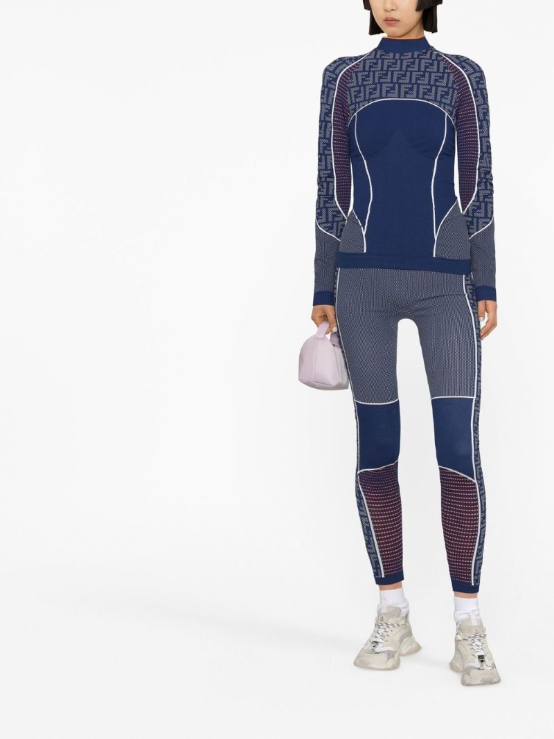 Blue Ff Tech Performance Top