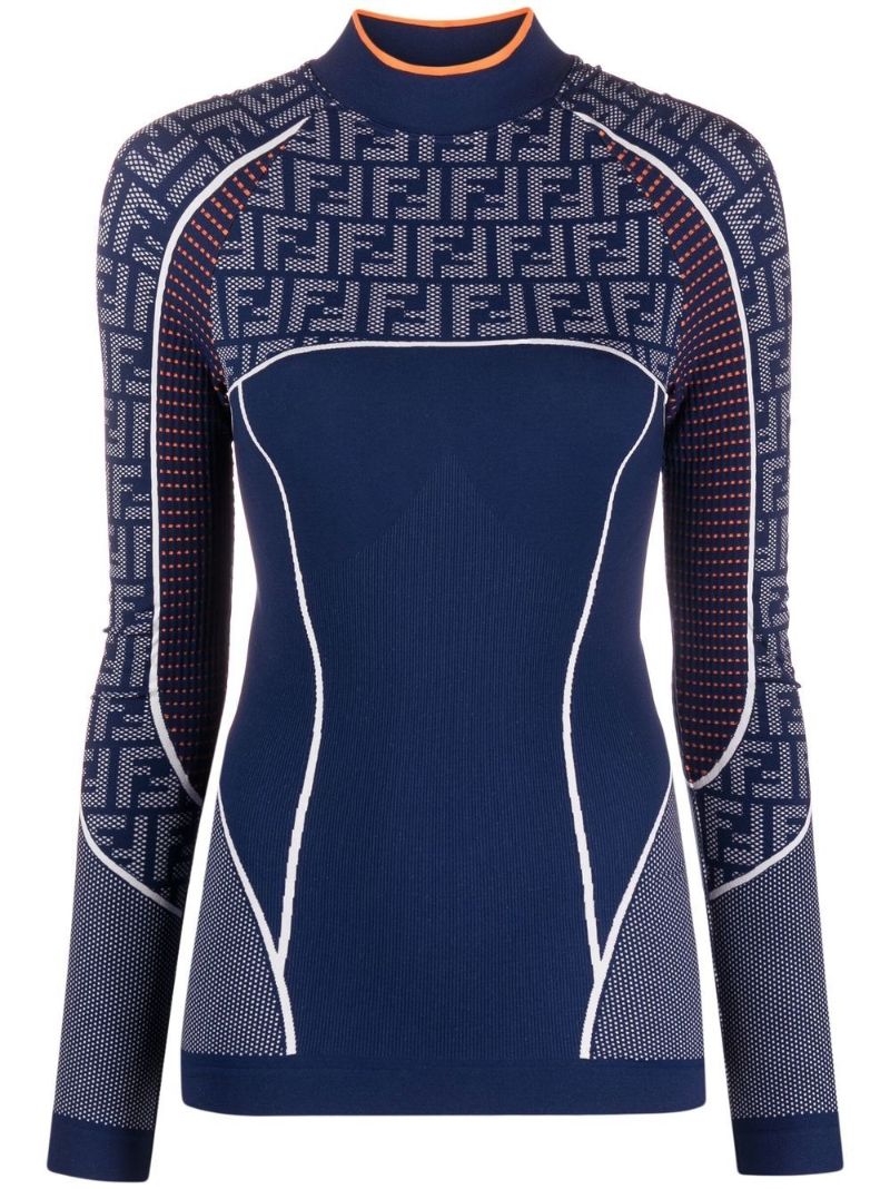 Blue Ff Tech Performance Top