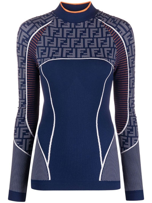 Blue Ff Tech Performance Top