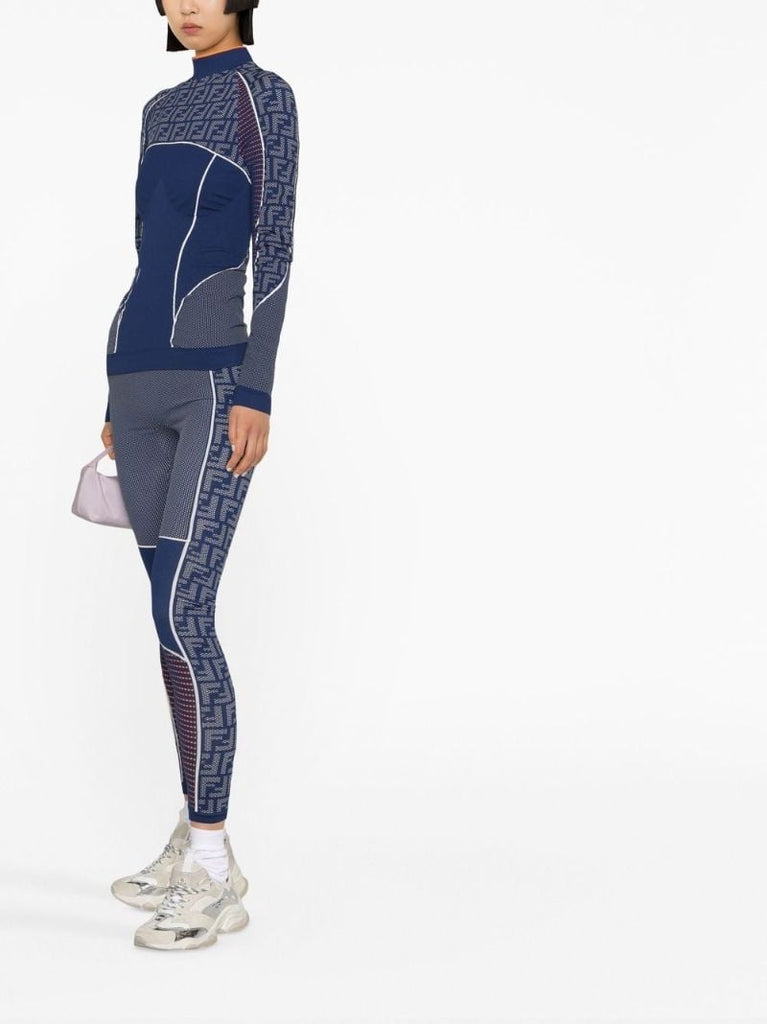 Blue Ff Tech Performance Top