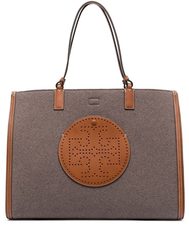 Grey Ella Felt Tote Bag